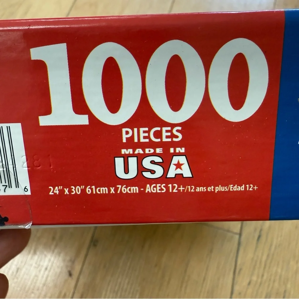 WHITE MOUNTAIN 1000pc Joy of Christmas jigsaw puzzle